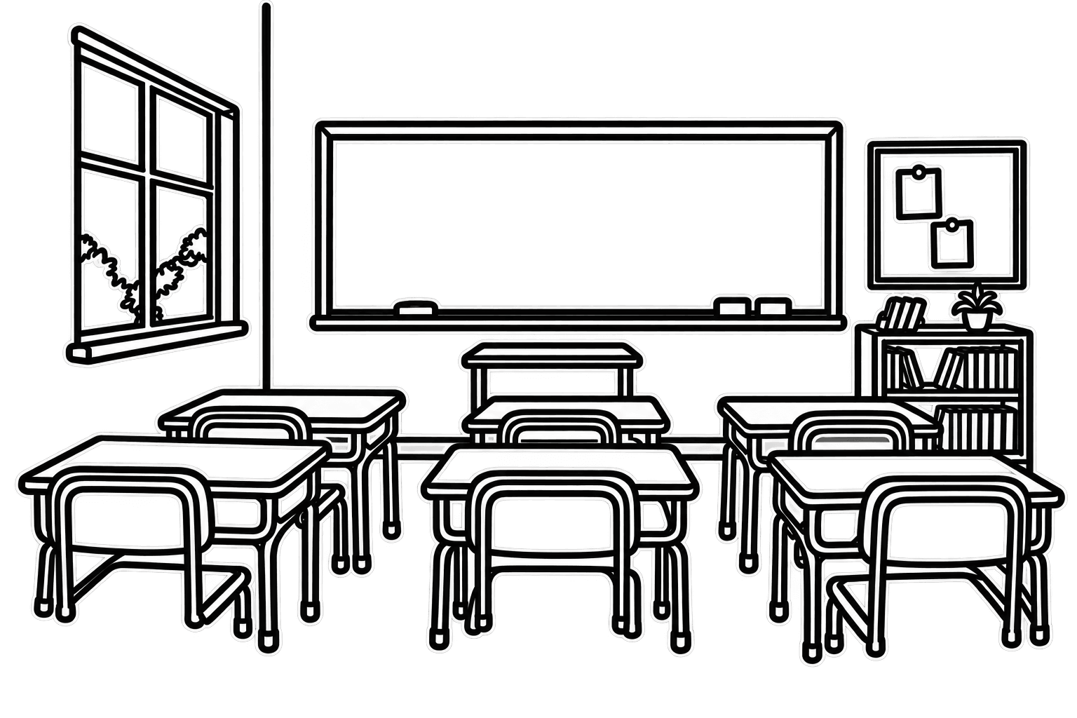 Classroom illustration
